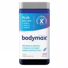 Bodymax Plus suplement diety żeńszeń 200 tabletek Zdrowie i uroda Zdrowie Witaminy minerały suplementy diety