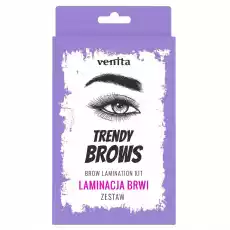 Trendy Brows zestaw do laminacji brwi Zdrowie i uroda Kosmetyki i akcesoria Makijaż i demakijaż Makijaż oczu