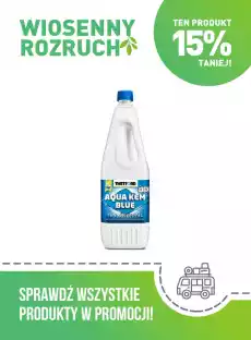 PŁYN DO DOLNEGO ZBIORNIKA TOALETY AQUA KEM BLUE 2L Dom i ogród Sprzątanie domu