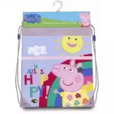 Worek szkolny Peppa Pig Dla dziecka Artykuły szkolne Tornistry plecaki i torby szkolne