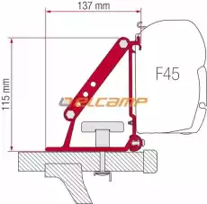 ZESTAW ADAPTERÓW DO MARKIZY FIAMMA F35 PROF45F70 COMPASS AUTO KIT Książki Poradniki Dom i ogród