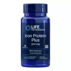 Iron Protein Plus 100 kapsułek Life Extension Zdrowie i uroda Zdrowie Witaminy minerały suplementy diety