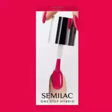 Semilac One Step Hybrid lakier hybrydowy 5ml S680 Magenta Zdrowie i uroda Kosmetyki i akcesoria Manicure i pedicure Lakiery do paznokci