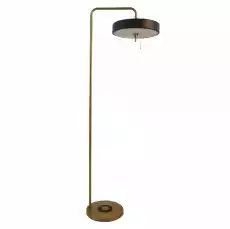 Lampa Podłogowa Stojąca Emerald Czarna 35x35x160cm Dom i ogród Wyposażenie wnętrz Oświetlenie Lampy stołowe