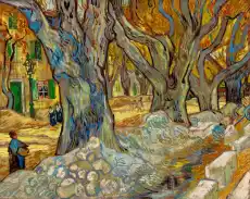 Vincent Van Gogh The Large Plane Trees plakat Wymiar do wyboru 30x20 cm Dom i ogród Wyposażenie wnętrz Dekoracja Obrazy i plakaty