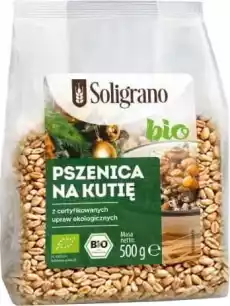 PSZENICA NA KUTIĘ BIO 500 g SOLIGRANO PRODUKT SEZONOWY Artykuły Spożywcze Zdrowa żywność