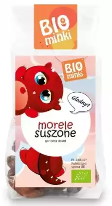 MORELE SUSZONE BIO 100 g BIOMINKI Artykuły Spożywcze Bakalie i suszone owoce