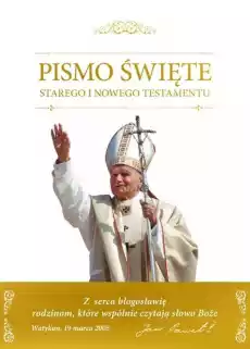 Pismo Święte starego i nowego testamentu Książki Religia