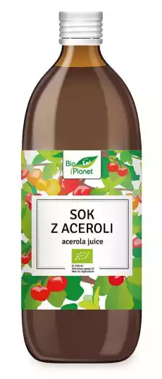 Bio Planet Sok z aceroli NFC BIO 500 ml Artykuły Spożywcze Produkty dietetyczne Soki