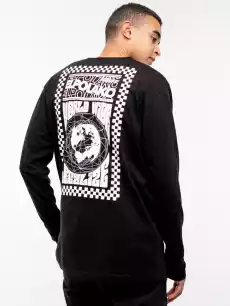 Longsleeve Z Nadrukiem Męski Czarny El Polako Wide World Odzież obuwie dodatki Odzież męska Koszulki męskie