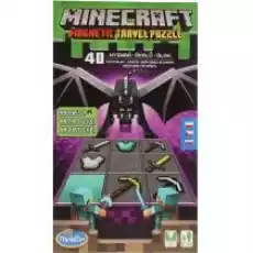 Minecraft Magnetic Travel Puzzle Ravensburger Gry Gry planszowe