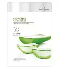 Hydrating Aloe Essence Mask nawilżająca maseczka do twarzy Aloes 23g Zdrowie i uroda Kosmetyki i akcesoria Pielęgnacja twarzy Maseczki