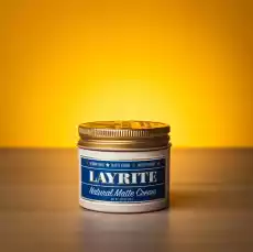 Layrite Natural Matte Cream matowa wodna pomada do włosów 120 g Zdrowie i uroda Kosmetyki i akcesoria Kosmetyki dla mężczyzn Męskie kosmetyki do pielęgnacji włosów