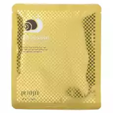 Gold Snail Hydrogel Mask Pack rozświetlającoujędrniająca hydrożelowa maska w płachcie ze złotem i śluzem ślimaka 30g Zdrowie i uroda Kosmetyki i akcesoria Pielęgnacja twarzy Maseczki