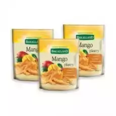 Bakalland Mango suszone Zestaw 3 x 70 g Artykuły Spożywcze Bakalie i suszone owoce