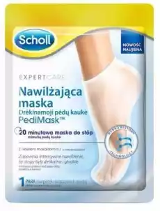 SCHOLL Pedi Mask maska nawilżająca do stóp z olejkiem makadamia x 1 para Zdrowie i uroda Kosmetyki i akcesoria Pielęgnacja skóry