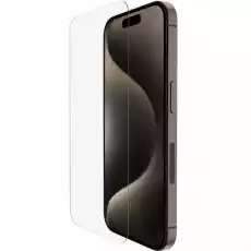 Szkło do etui Belkin SF TemperedGlass AM Treated 1Pack do iPhone 15 Pro Max Telefony i akcesoria Akcesoria telefoniczne Folie ochronne