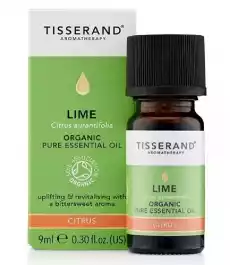 Lime Organic Olejek Limonkowy 9 ml Tisserand Aromatherapy Zdrowie i uroda Kosmetyki i akcesoria Kosmetyki i akcesoria do kąpieli Olejki do kąpieli Aromaterapia