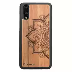 Drewniane etui Bewood Huawei P20 MANDALA JABŁOŃ Telefony i akcesoria Akcesoria telefoniczne Etui