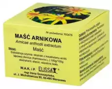 MAŚĆ ARNIKOWA 10g Zdrowie i uroda Zdrowie FarmaceutykiLeki MaściKremyŻele