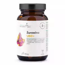 Aura Herbals Żurawina Uro kapsułki 60 szt Zdrowie i uroda Zdrowie Witaminy minerały suplementy diety