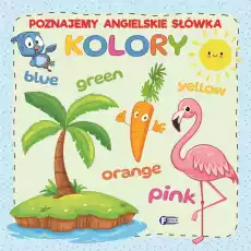 Kolory Poznajemy angielskie słówka Książki Dla dzieci Edukacyjne