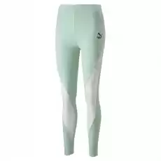 Legginsy damskie Puma SWXP zielone 53731295 Odzież obuwie dodatki Bielizna damska Leginsy