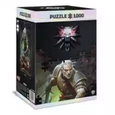 Puzzle 1000 el The Witcher Wiedźmin Dark World Good Loot Dla dziecka Zabawki Puzzle