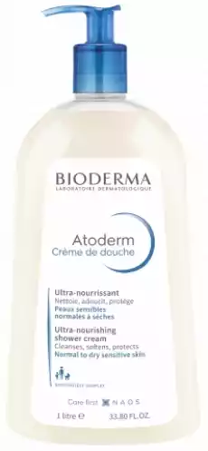 Bioderma Atoderm creme de douche żel 1000 ml Zdrowie i uroda