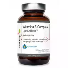 Witamina BComplex liposomalna LipoCellTech 60 kaps KENAY Artykuły Spożywcze