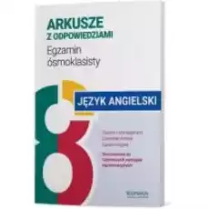 Arkusze z odpowiedziami Egzamin ósmoklasisty 2024 Język angielski Książki Podręczniki i lektury