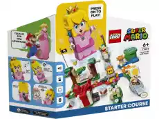 LEGO 71403 Super Mario Przygody z Peach zestaw startowy Dla dziecka Zabawki Klocki