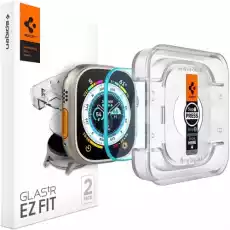 Szkło do etui Aplikator Spigen Glastr EZ Fit do Apple Watch Ultra 21 49mm Telefony i akcesoria Akcesoria telefoniczne Folie ochronne