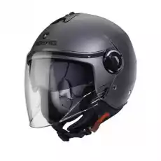 CABERG KASK JET Z BLENDĄ RIVIERA V4X SZARY MAT Motoryzacja Sporty Motorowe Ochrona Głowy Kaski