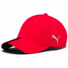 Czapka z daszkiem unisex Puma LIGA czerwona 02235601 Odzież obuwie dodatki Galanteria i dodatki Nakrycia głowy Czapki z daszkiem