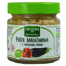 Pasta Bakłażan z Grillowaną Papryką 190 g Helcom Artykuły Spożywcze