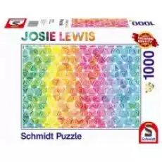 Puzzle 1000 Josie Lewis Kolorowe trójkąty G3 Dla dziecka Zabawki Puzzle