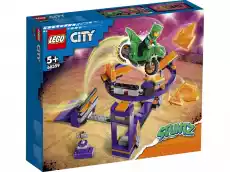 LEGO 60359 City Wyzwanie kaskaderskie rampa z kołem do przeskakiwania Dla dziecka Zabawki Klocki