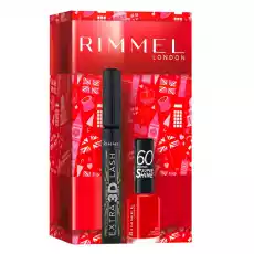 Rimmel Zestaw Extra 3D Lash wydłużający tusz do rzęs 8g 60S Super Shine lakier do paznokci 315 12ml Zdrowie i uroda Kosmetyki i akcesoria Manicure i pedicure Lakiery do paznokci