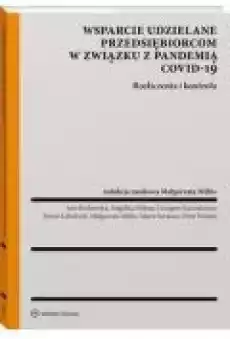 Wsparcie udzielane przedsiębiorcom w związku z pandemią COVIDndash19 Książki Ebooki