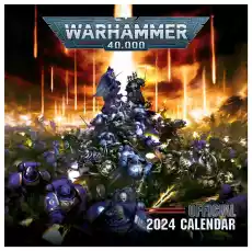 Kalendarz ścienny Warhammer 40K 2024 Gadżety