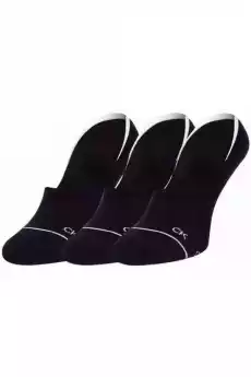 SKARPETY DAMSKIE CALVIN KLEIN 701218764 CZARNY 3 PACK Odzież obuwie dodatki Bielizna damska Skarpetki i podkolanówki