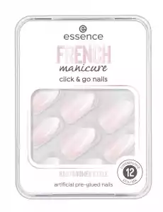 Essence paznokcie sztuczne FRENCH manicure 02 BABYBOOMER STYLE 12szt Zdrowie i uroda Kosmetyki i akcesoria Manicure i pedicure