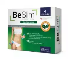 Be Slim Zielona Kawa x 30 tabletek Sport i rekreacja Odżywki i suplementy Odżywki wspomagające odchudzanie