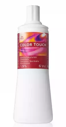 Wella Color Touch emulsja utleniająca 19 1000ml Zdrowie i uroda Kosmetyki i akcesoria Pielęgnacja i stylizacja włosów Farby i szampony koloryzujące