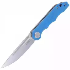 Nóż Kubey Knife Mizo Blue G10 Satin 14C28N KU2101B Broń i militaria Noże i przybory Noże