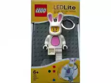 Brelok latarka LEGO KE73 LED Ludzik Królik Dla dziecka Zabawki Klocki