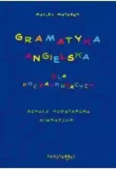 Gramatyka angielska dla początkujących Książki Ebooki