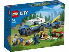 LEGO 60369 City Szkolenie psów policyjnych w terenie Dla dziecka Zabawki Klocki