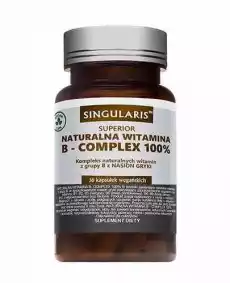 Singularis witamina Bcomplex Organic Forte 30 kapsułek Artykuły Spożywcze